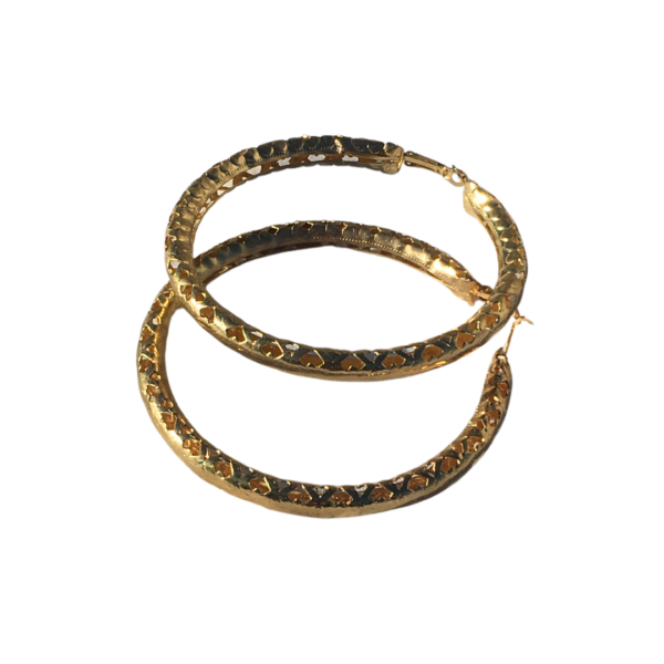 Heartlet Cutout Hoops - Image 5